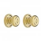 BALDWIN 5405-030-PASS Complete Brass Passage Lockset