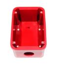 F220-WPBB-R Manual Station Weatherproof Back Box - Red